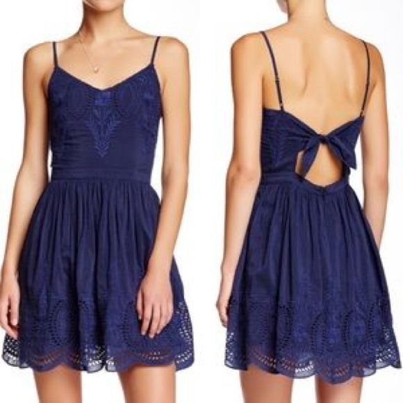 Joie Isere Eyelet Dress - Picture 1 of 8